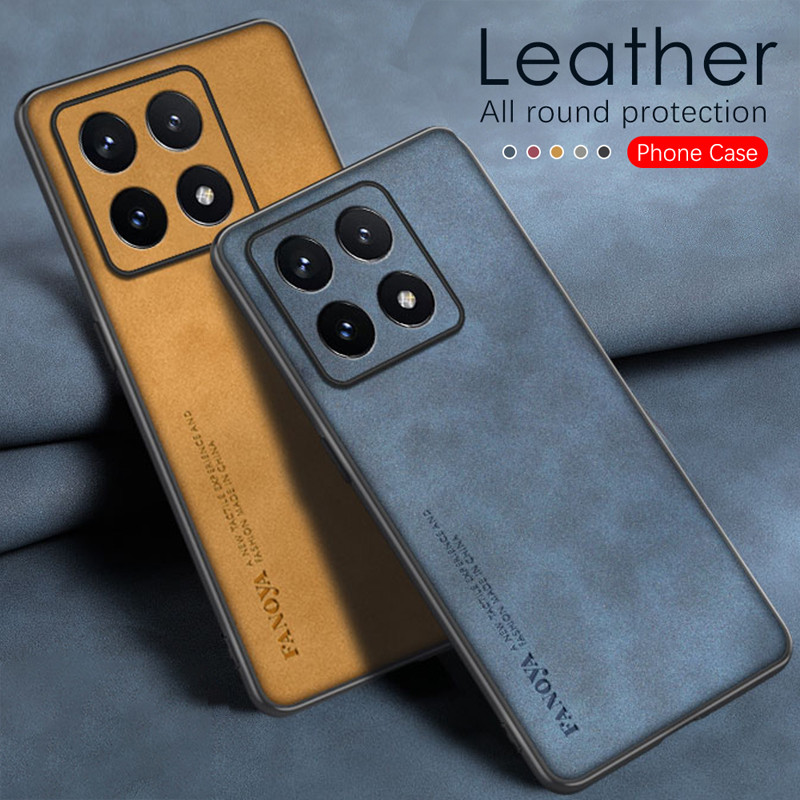 Dành Cho Xiaomi 14T Pro 14TPro Da PU Mềm Da Mỏng Bảo Vệ Chống Sốc Ốp điện thoại Ốp điện thoại Cho Xiaomi14TPro Vỏ