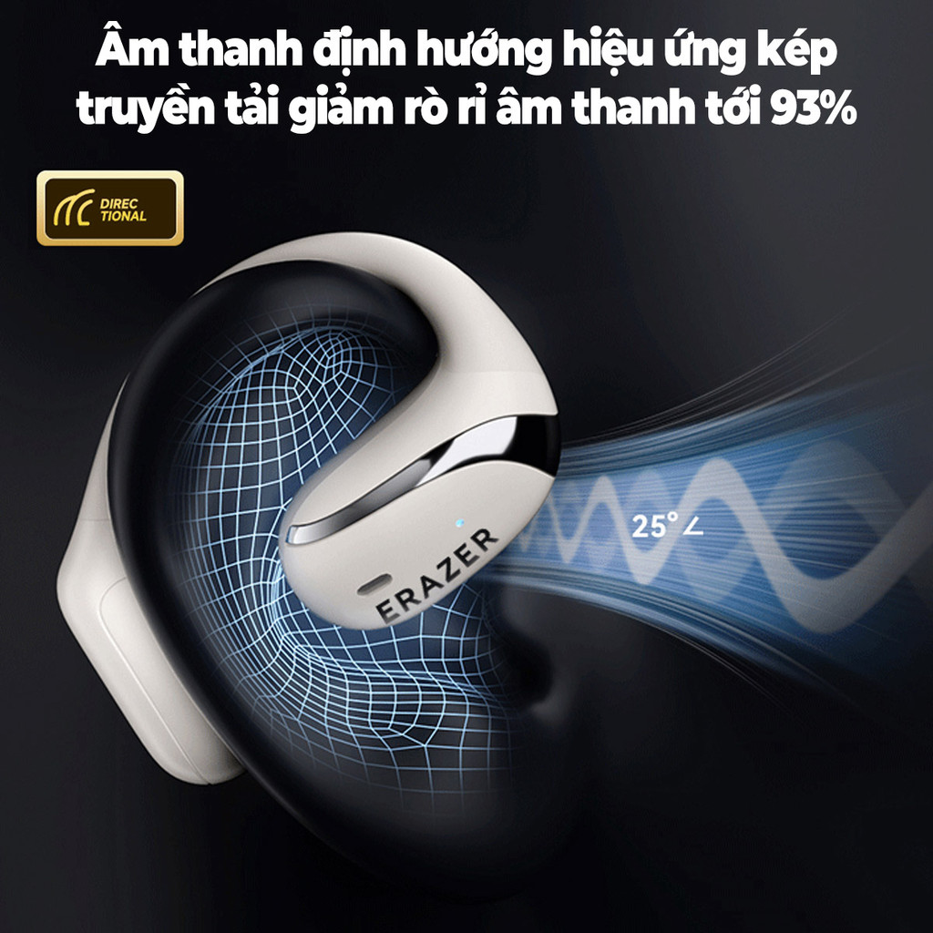 Lenovo ERAZER X9 OWS Tai nghe không dây Bluetooth 5.4 Tai nghe âm thanh nổi 3D Giảm tiếng ồn Hifi Music IPX4 Tai nghe thể thao chống nước | BigBuy360 - bigbuy360.vn