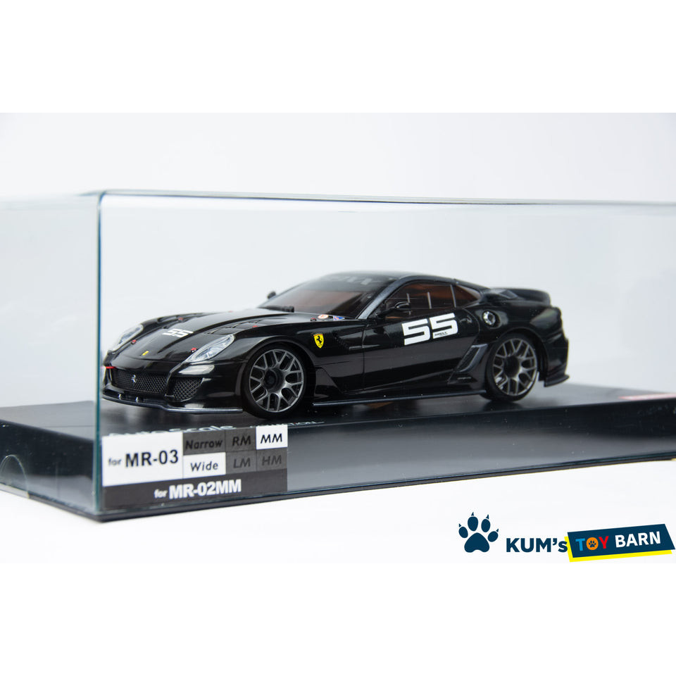 Kyosho Mini-z Body ASC Ferrari 599XX Homestead 2010 No.55 MZP216BK