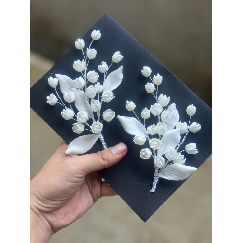 cài hoa linh lan trắng hc401