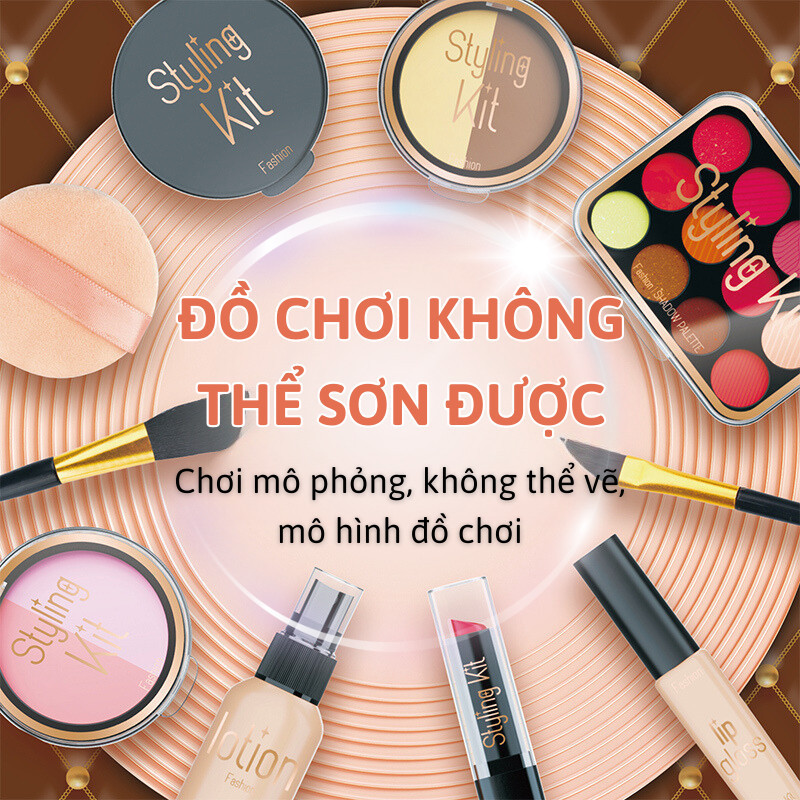 Đồ Chơi Makeup Bé Gái Joful Home, Set Xinh Nhẹ Nhàng, 3 Màu Lựa Chọn