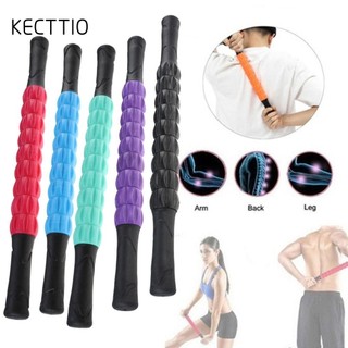 KECTTIO Que lăn cơ KETTIO, Giải phóng cơ bắp Chân thư giãn Yoga Roller Stick, Di động phục hồi sau tập luyện Đau lưng Massage Trị liệu Massage cơ thể Con lăn tập thể dục