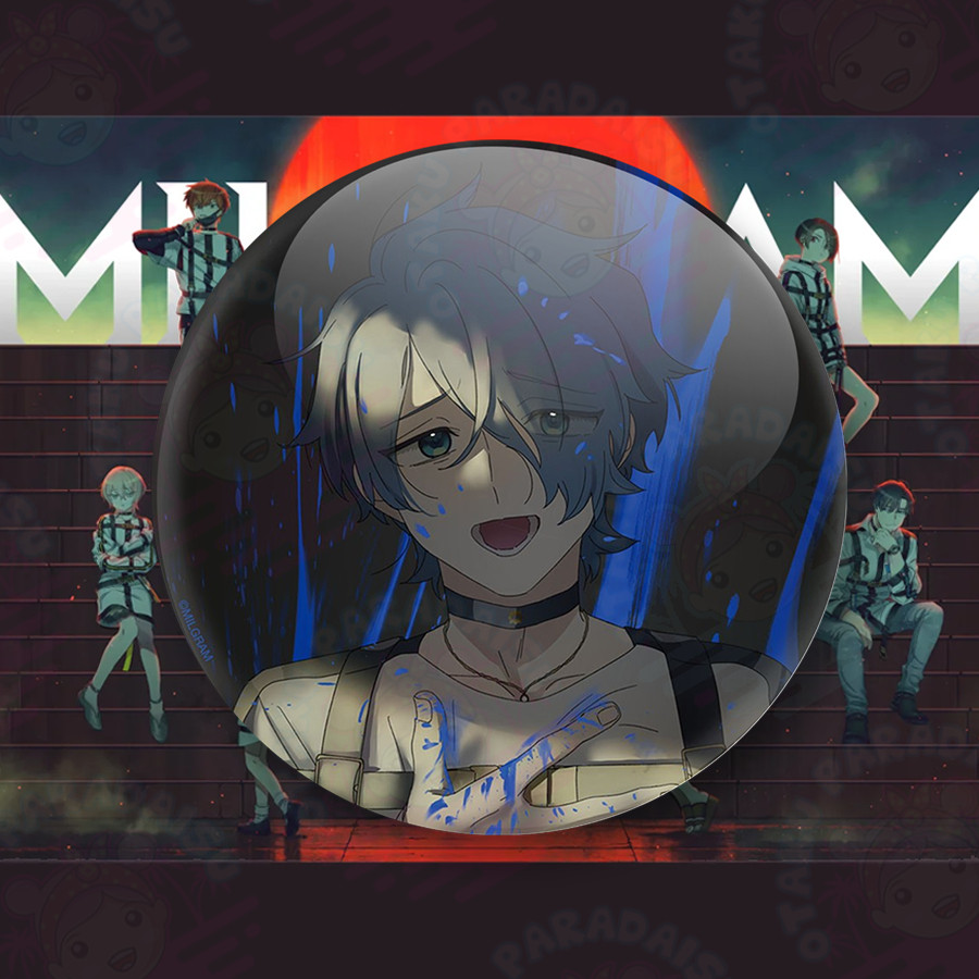 [ PIN ] Milgram Button Pin / Badge - Size To 58mm - Ghim Anime Hình Tròn [ FREESHIP ]
