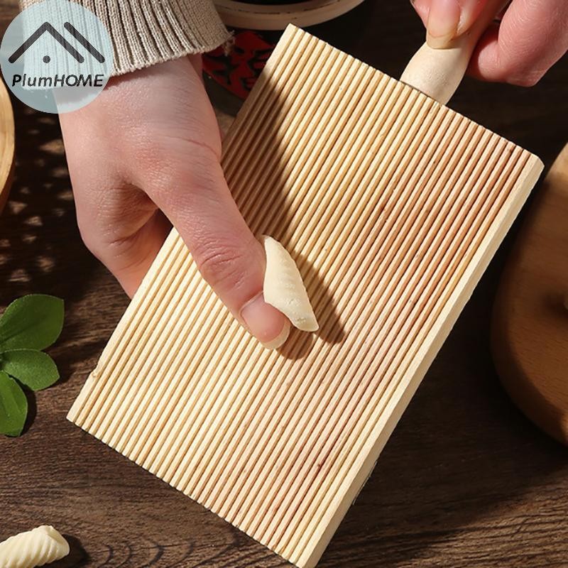 Plumhome Ý Fantes Gnocchi Board Gỗ Dụng Cụ Nướng Bánh Pasta Maker Professional VN