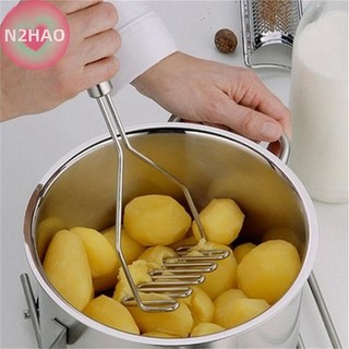 N2hao Nhà Bếp Thép Không Gỉ Khoai Tây Máy Nghiền Trứng Cơm Rau Củ Quả Máy Nghiền Dụng Cụ n
