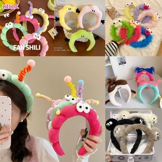 Băng đô rửa mặt hình mắt to ngộ nghĩnh dễ thương dành cho nữ Băng đô mặt nạ mùa thu đông