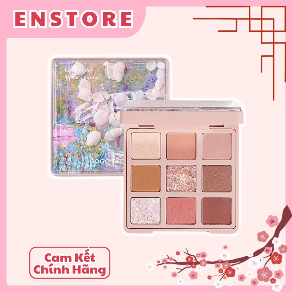 [GOGO TALES] Bảng phấn mắt 9 ô Gogotales Secret Garden cẩm tú cầu (GT289) Enstore
