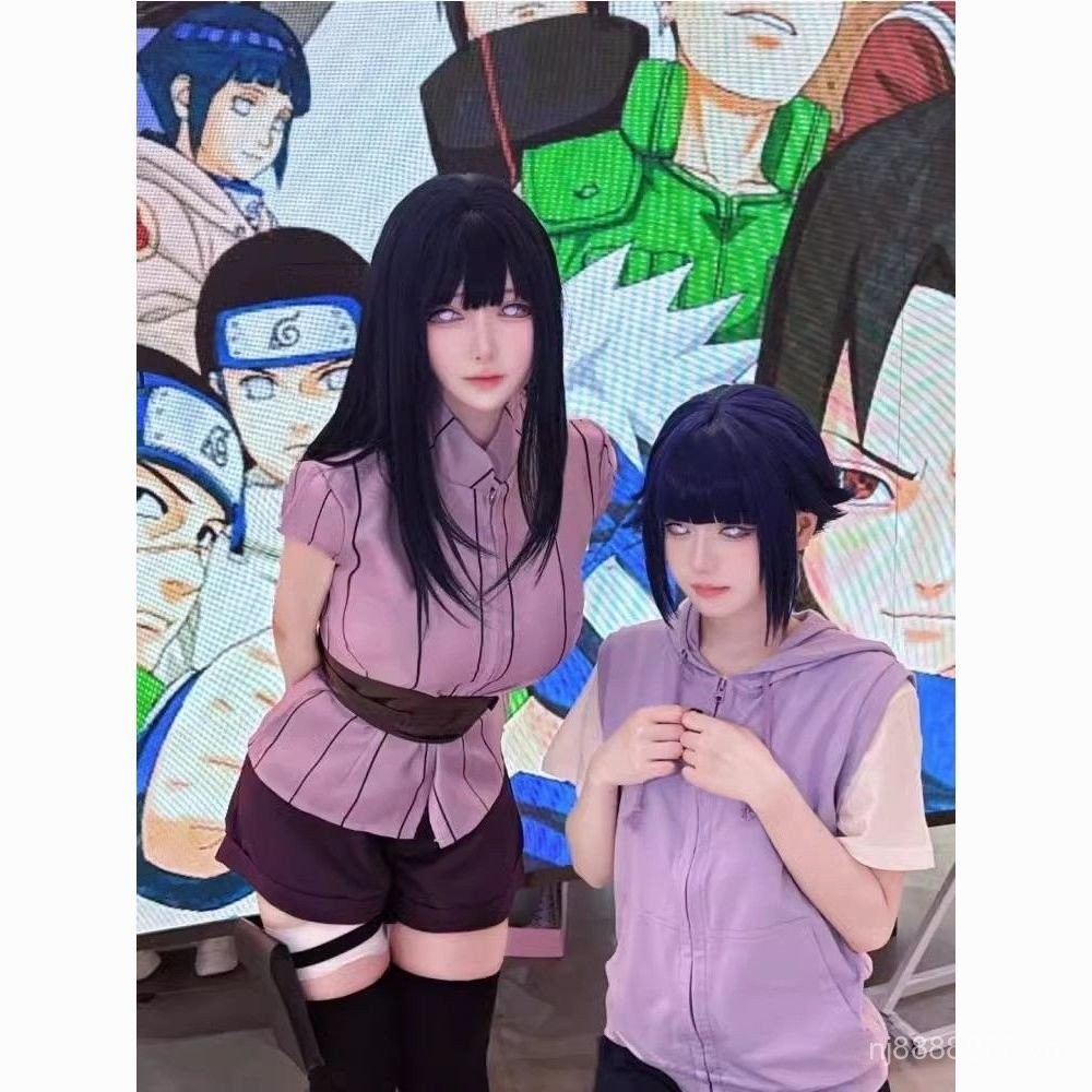 Mới Naruto Cos Hyuga Hinata Cos Quần Áo Triển Lãm Uzumaki Hinata Miss cosplay Anime Trang Phục