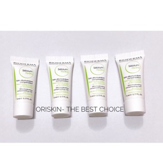 (Mini 5ml)  Kem dưỡng ẩm Bioderma  Sebium Hydra cho da mụn suy yếu và giảm khô căng, bong tróc