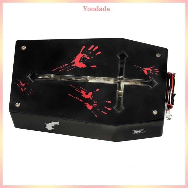 Quan tài sáng nhiều màu YOO Eerie được điều khiển bằng giọng nói cho các lễ hội Halloween