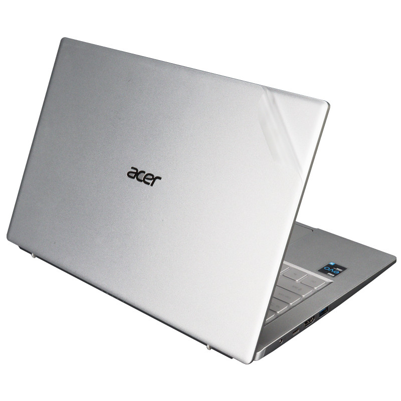 Màu Trơn Trong Suốt Sliver Đen Dán Cho ACER ASPIRE 3