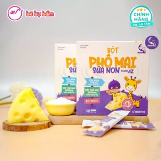 Bột Phô Mai Sữa Non Cho Bé Ăn Dặm NutriAZ Chính Hãng – Sữa Non Nhập Khẩu, Cho Trẻ Từ 6 Tháng