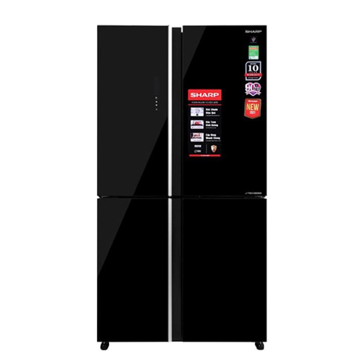 Tủ lạnh Sharp Inverter 525 lít Multi Door SJ-FXP600VG-BK