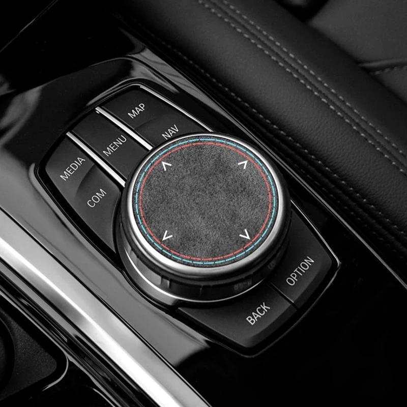 Dành Cho Xe BMW 1er 3er 3GT 4er 5er 5GT 7er X3 X4 I3 X5 X6 Đa Phương Tiện Bảng Điều Khiển Nút Viền M