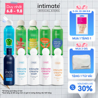 Dung Dịch Vệ Sinh Phụ Nữ Intimate ZIAJA Xuất Xứ Ba Lan Giúp Dưỡng Ẩm, Khử Mùi, Se Khít Dung Tích 200ml