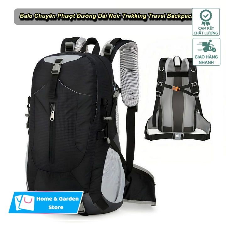 [HCM] - Balo Chuyên Phượt Đường Dài Noir Trekking Travel Backpack 40L - Home & Garden Store