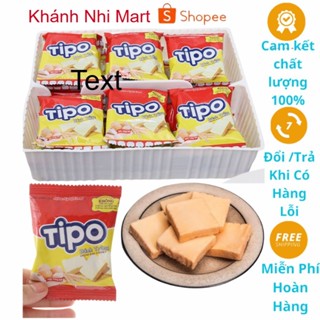    GÍA SỈ   Bánh trứng kem Tipo Hữu Nghị gói 220g 22 cái - Khánh Nhi Mart 