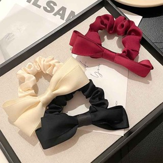  Balltest🎨️Dây buộc tóc cột tóc phối nơ vải nhỏ phong cách Hàn Quốc dịu dàng cho nữ 