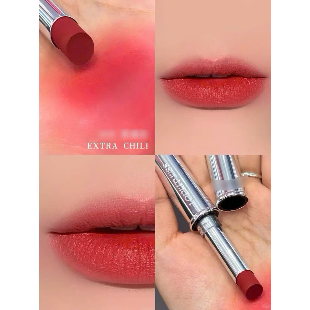🌸 Son M@.... c 99 Extra Chili Locked Kiss 24h Lipstick Màu Đỏ Gạch 🍉🍉
