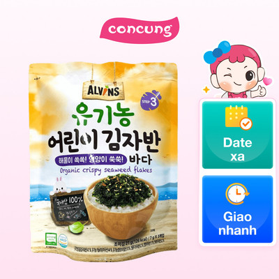 Rong biển hữu cơ rắc cơm hương vị hải sản 21g