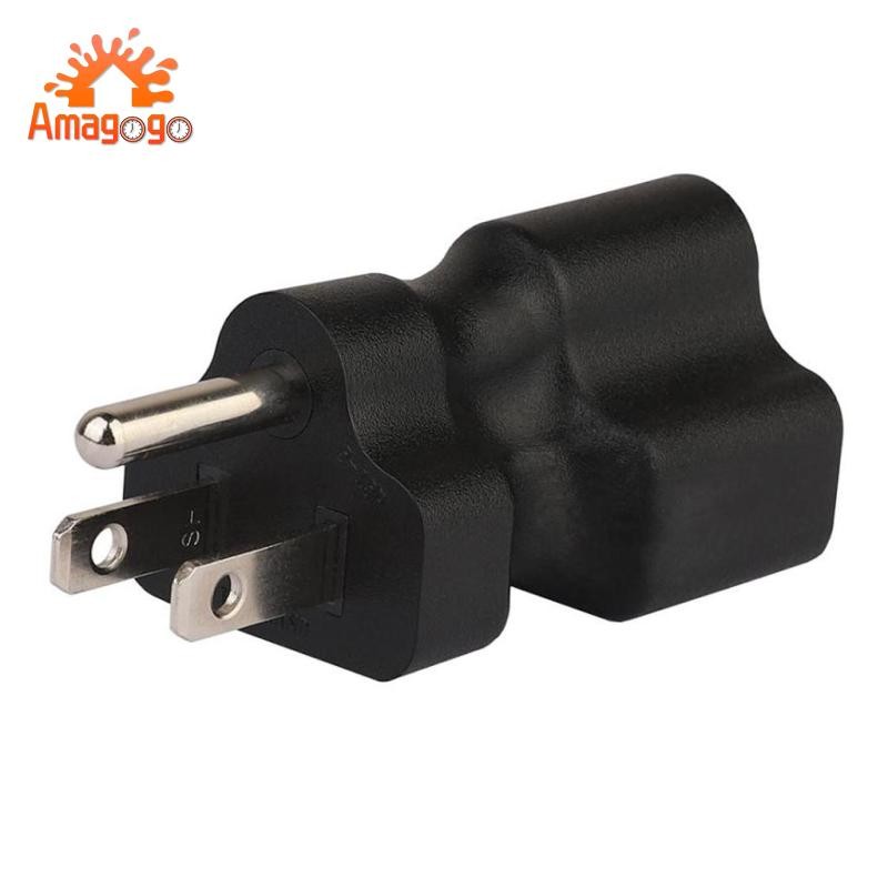 Bộ chuyển đổi phích cắm 15A sang 20A Nema 5-15P sang 5-15R / 5-20R 20A lược nguồn điện