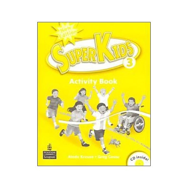 Sách - Superkids New Education Activity Book 3 With CD