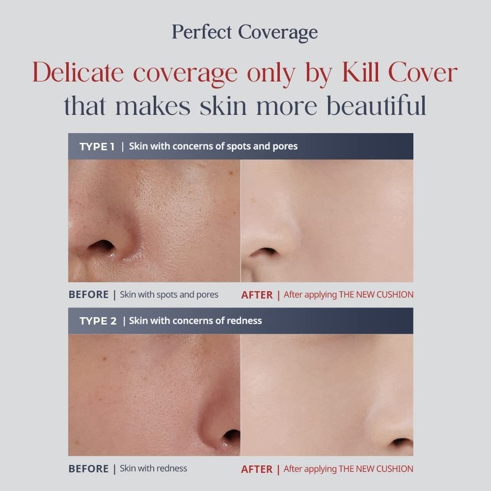 Phấn Nước Clio Che Khuyết Điểm Hoàn Hảo Kill Cover The New Founwear Cushion SPF50+ PA+++ 15g