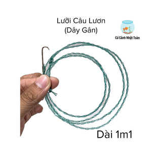 Lưỡi câu lươn hàng thủ công dài 1m1