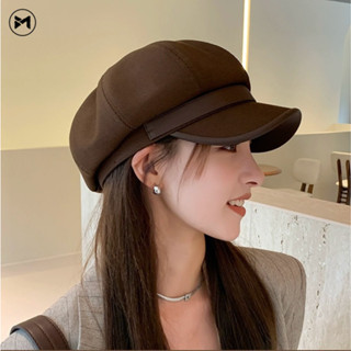 2024 Hàng Mới Về Mũ Bere Nữ Da Anh Phiên Bản Hàn Quốc Mũ Họa Sĩ Retro Xuân Thu Nồi
