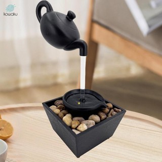 Kohaku Ấm Trà Thiền Nước Thác Nước Để Bàn Trang Trí Cho Bàn Nhà Phòng Khách Trang Trí Văn Phòng