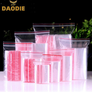 [Mã CLS2404A giảm 30k đơn 150k] Set 100 túi zip nhựa trong suốt đựng trang sức thiết kế tiện lợi