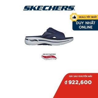 Skechers Nam Dép Quai Ngang Đi Bộ On-The-GO GOwalk Arch Fit Ultra Span Walking Arch Fit, Ultra Go - 229023-NVY