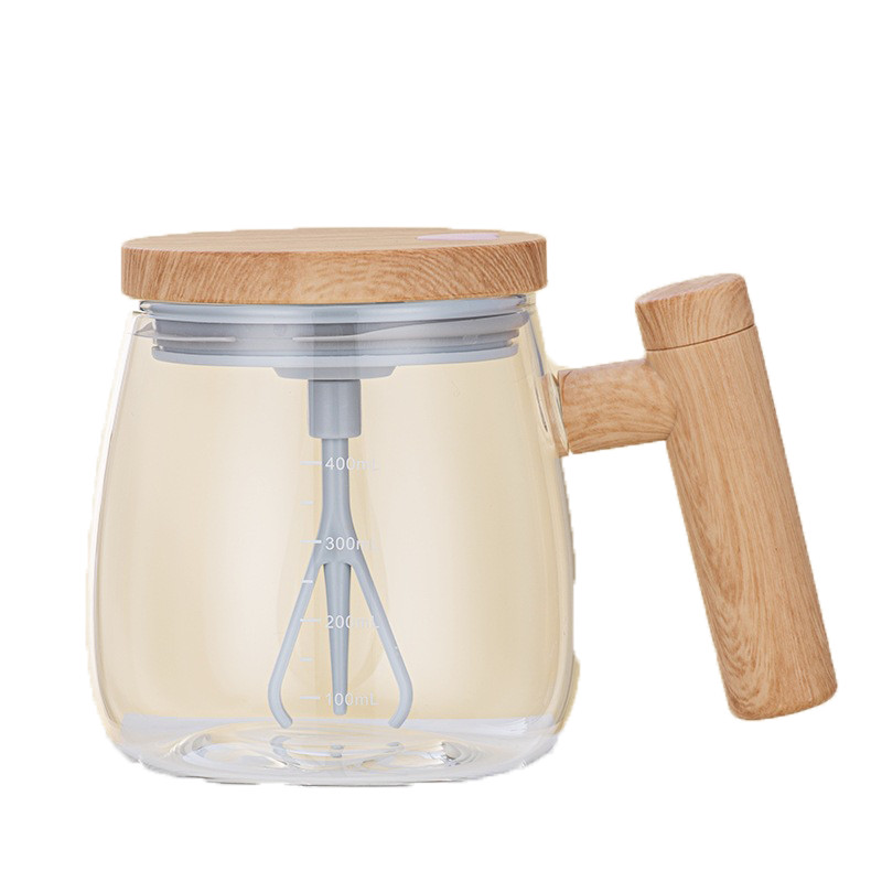 Automatic Mixing Cup, High-value Electric Coffee Cup, Shaking Cup, Maple Color Mixing Cup