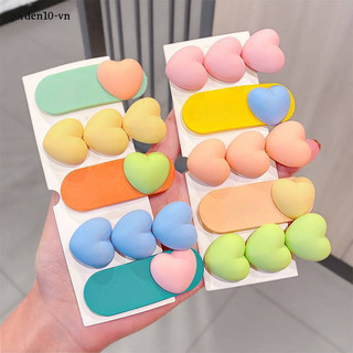 Set 2 kẹp tóc nữ màu sắc ngọt ngào xinh xắn