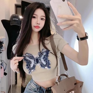 Áo thun nữ ngắn tay in chữ thời trang