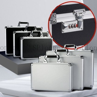 Hộp mật khẩu nhôm Hộp công cụ Thiết bị an toàn Hộp đựng dụng cụ Hộp đựng dụng cụ có khóa xốp