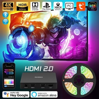 Google dải đèn led hdmi 2.0 trang trí tv / đèn nền tv