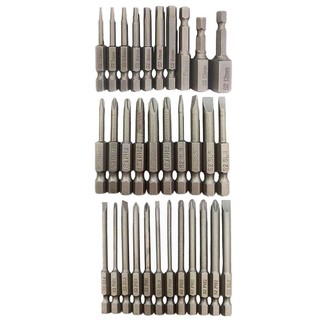 ⭐READY STOCK ⭐Hex Shank Screwdriver Bits Set for Pneumatic and Electric Screwdrivers 50mm/75mm