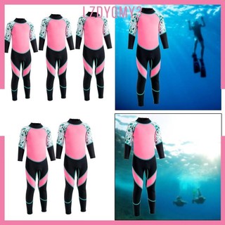 Bộ đồ ướt trẻ em Neoprene Bộ áo liền quần mùa hè cho bé gái Đồ bơi lặn Lướt sóng