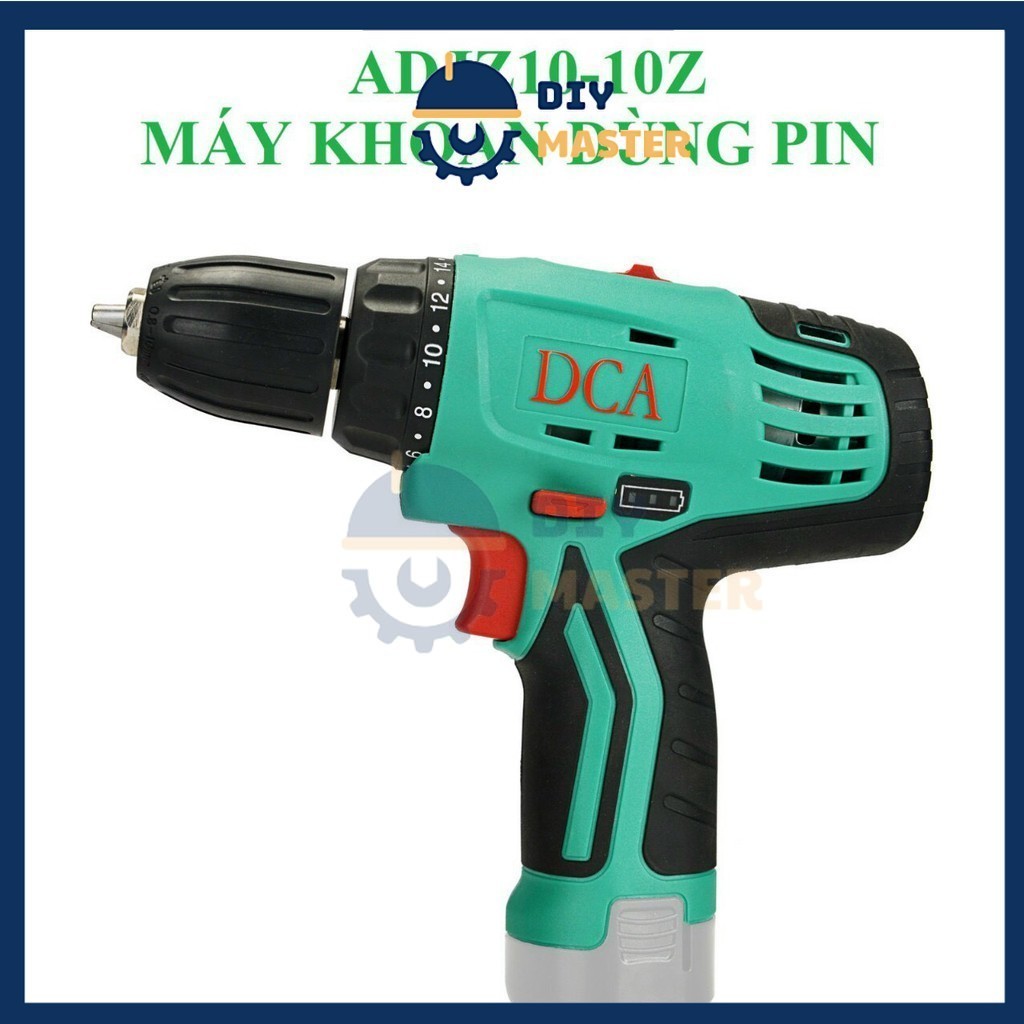THÂN MÁY KHOAN VẶN VÍT DÙNG PIN DCA 12V ADJZ10-10Z KO KÈM PIN VÀ SẠC