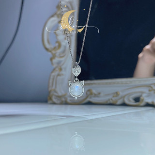 Dây chuyền đá hồ ly de luna jewelry