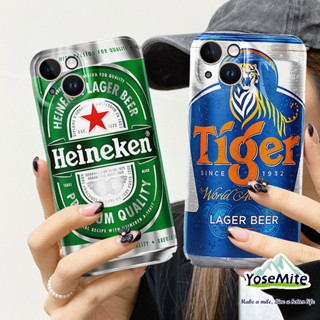 ốp lưng OPPO Bia Heineken tiger Hài hước Bia  Ốp lưng oppo A17 A57 A77 4G A96 A16 A16S A74 A55 A54 4G 5G A33 2020 A52 A72 A92 A15S A15S A31 A12E A3S A9 A5 Ốp Mềm TPU Bóng Chống Sốc Camera Bảo Vệ