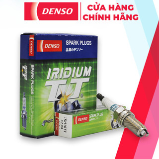 Bộ 4 bugi ô tô denso iridium ikh16tt hai đầu đánh lửa, dùng cho ô tô mitsubishi, toyota, suzuki, nissan - mã 267700-8460