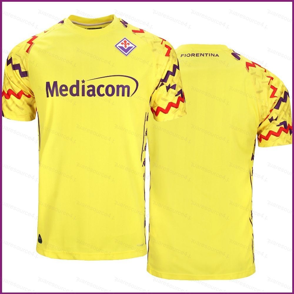 Sq4 2024-2025 Serie A ACF Fiorentina Câu lạc bộ bóng đá thủ môn áo bóng đá Áo thun trẻ em Người lớn 