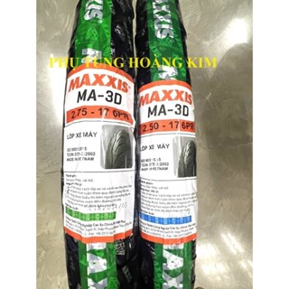 Cặp vỏ xe 3D gai kim cương Maxxis cho xe Wave, Future, Sirius có sử dụng ruột. Ship hỏa tốc có ngay