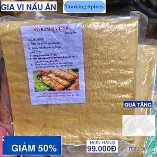 Vỏ nem Ram Hà Tĩnh 90 lá hút chân không