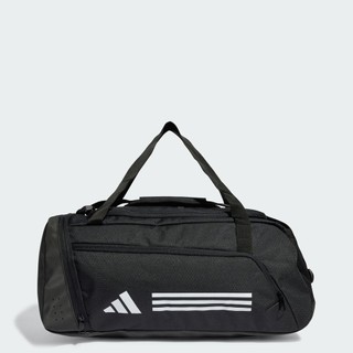 Adidas tập luyện túi duffel 3 sọc essentials unisex đen ip9862