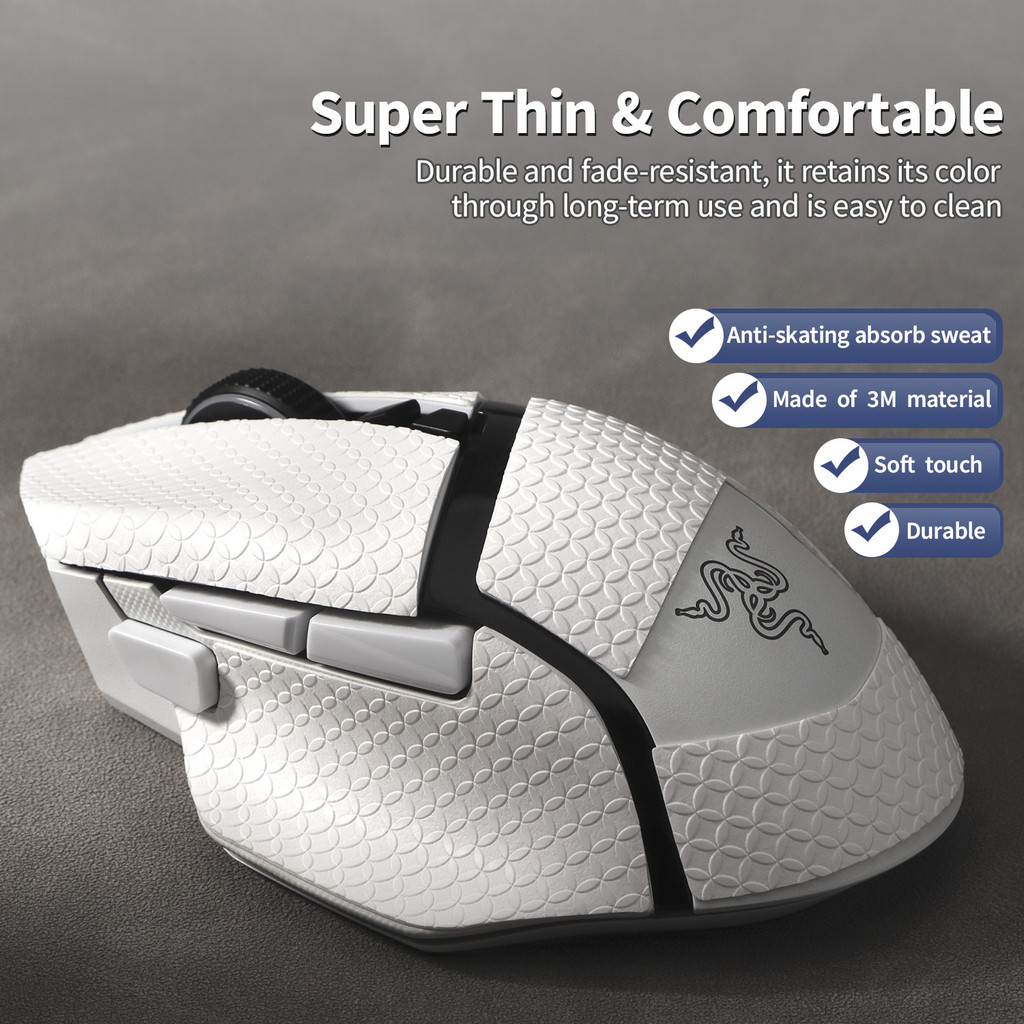 Băng dính chuột bền UCONS cho Razer Viper V3 Pro / V2 Pro / Deathadder V3 / V3 Pro / Basilisk V3 Pro