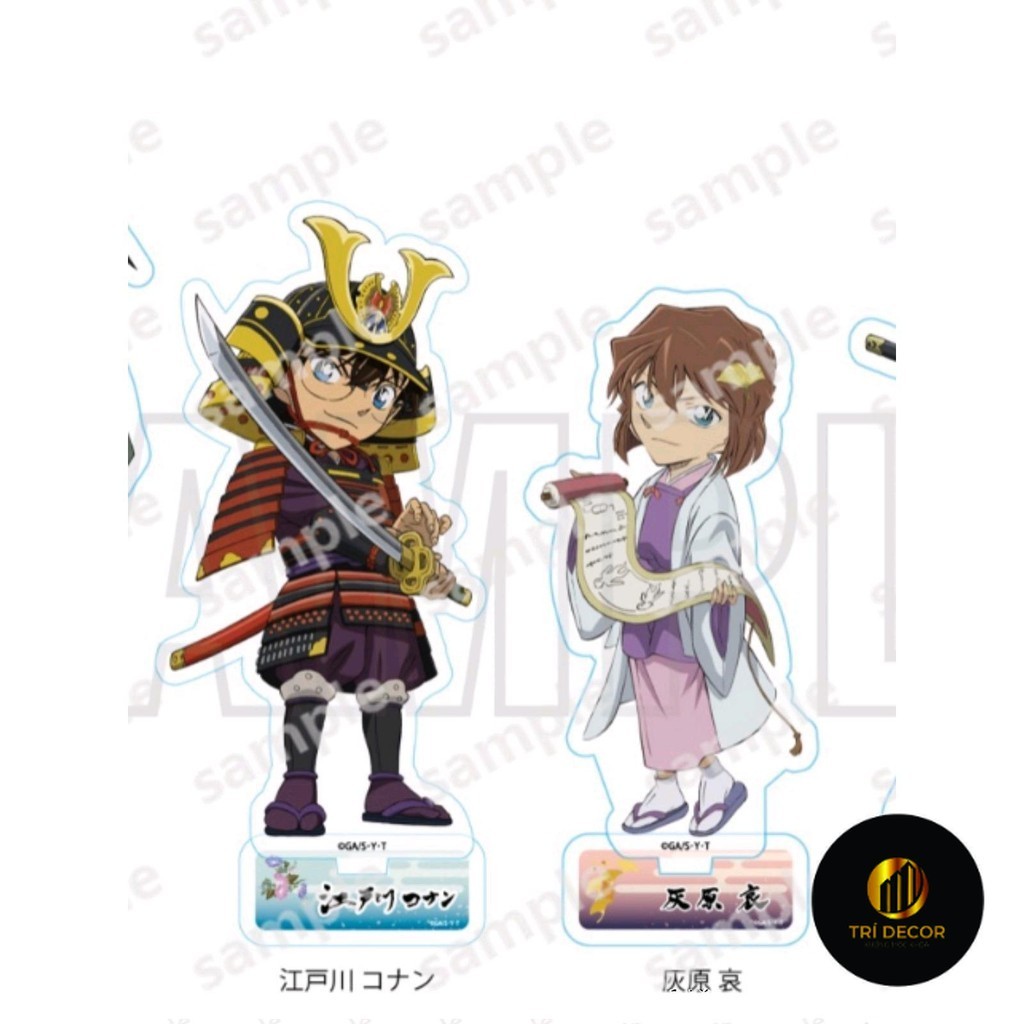 Lâu đài Osaka 2024】Thám tử Conan Koai Hattori Heiji Toru Amuro mặt dây chuyền biển hiệu đứng