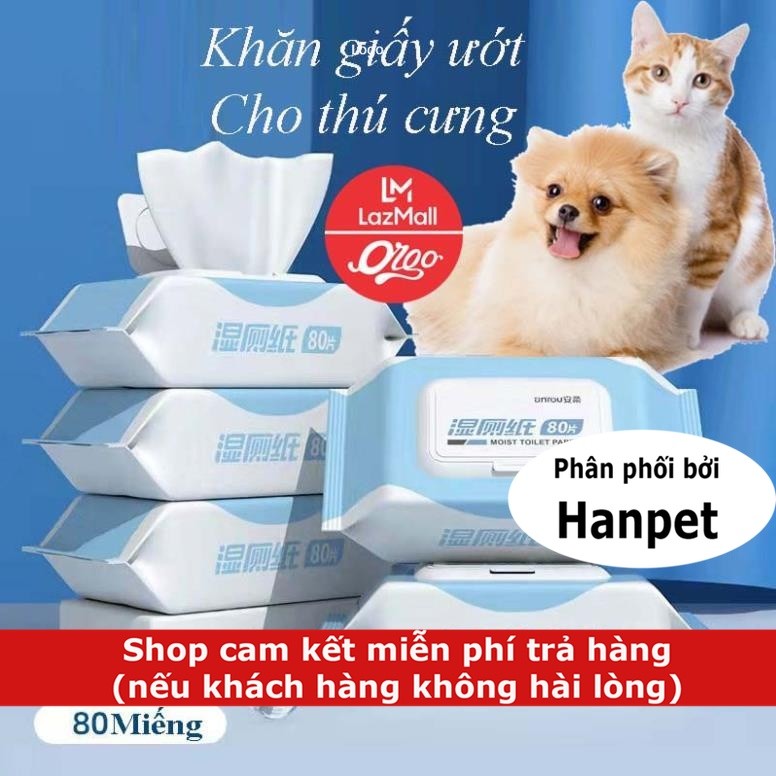 Khăn ướt chó mèo